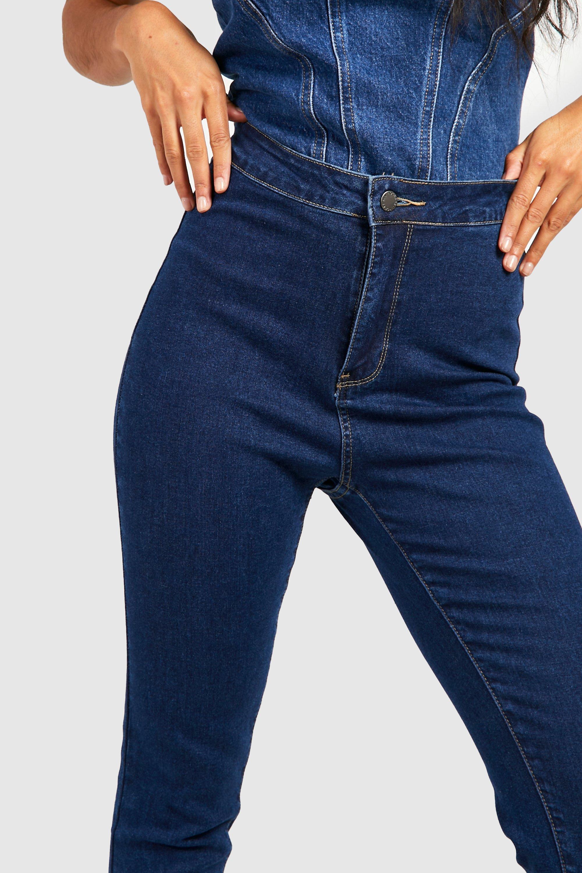 High rise super sales stretch jeans